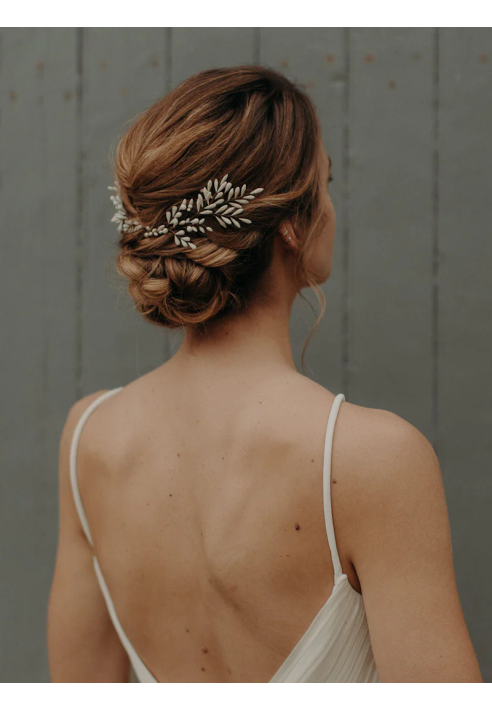 Lizeron Astrid Hair Pin White