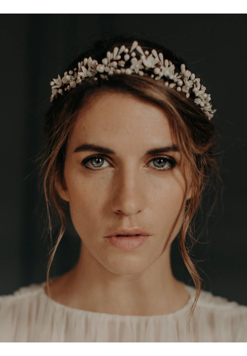 Lizeron Clementine Tiara White