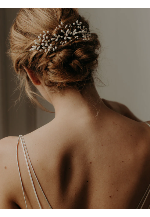 Lizeron Daphne Hair Comb White ()