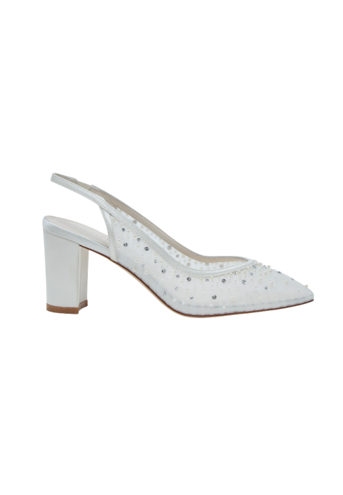 Rainbow Club Lucia Slingback Wedding Shoes ()