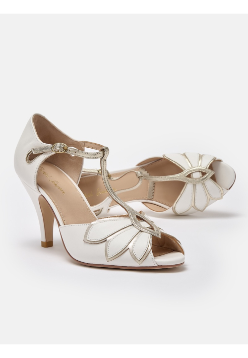 Rachel Simpson Mimosa Bridal Shoes Ivory