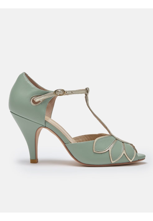Rachel Simpson Bridal Shoes Mimosa Mint ()