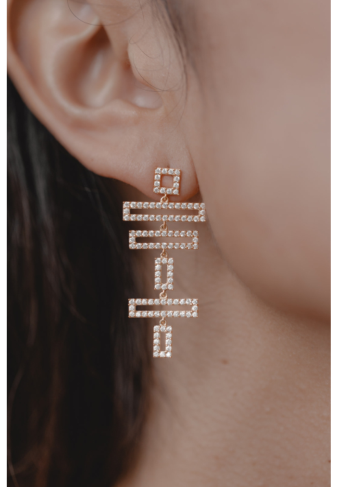 Juvelan Modernist Earrings