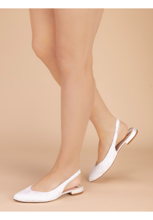 The Perfect Bridal Company Stevie Flock Bridal Shoes ()