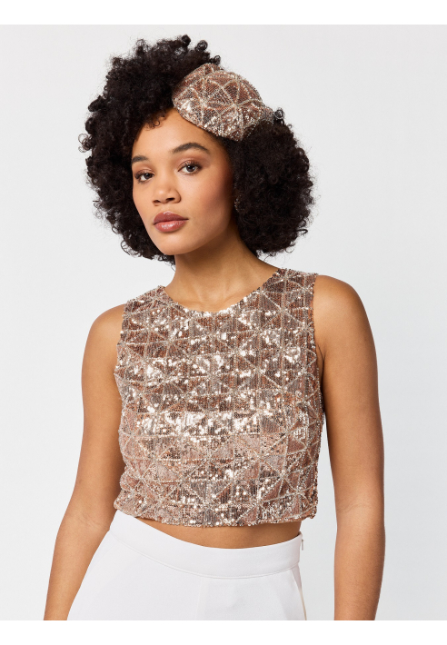 Poirier T-75424 Top | Sequins ()