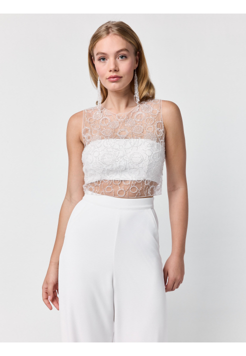 Poirier T-75425 Top | Sequins ()