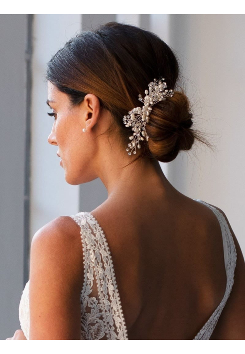 Abrazi Madison Hair Comb Silver ()