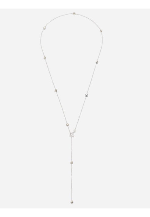 Abrazi Jessie Pearl Back Necklace ()