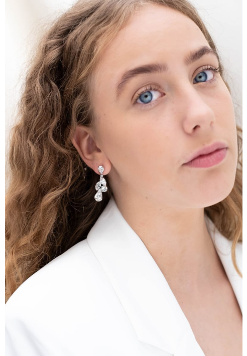 Abrazi Zoe Swarovski Earrings ()