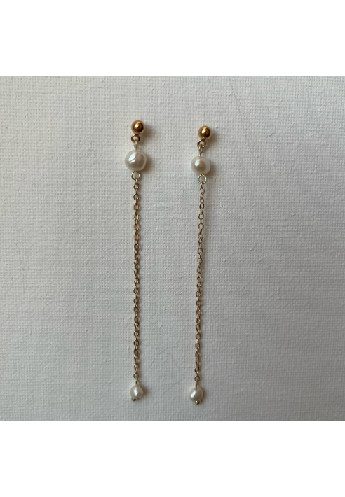 Sally Jane Bridal Ariel Earrings Gold