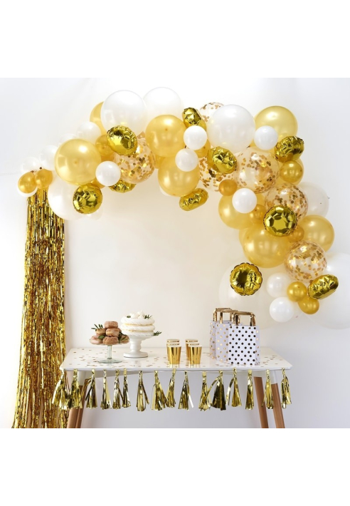 Golden Balloon Arch Kit BA-303 | Ginger Ray ()