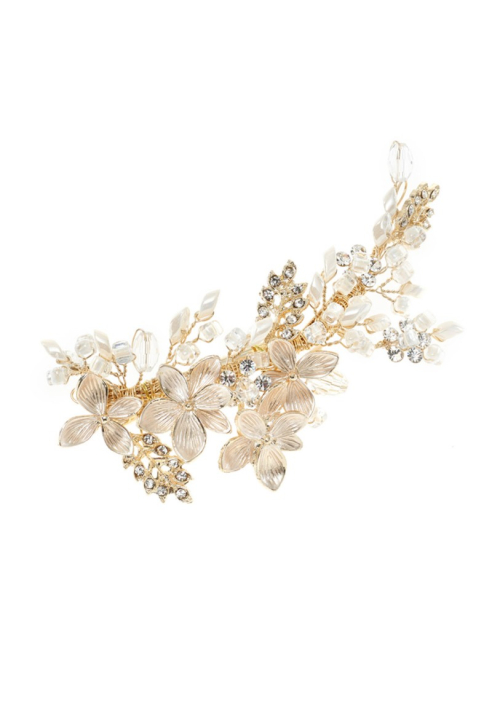 Poirier BB-432 Gold Hair Comb