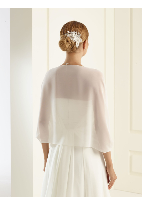 Bianco Evento E9 Chiffon Scarf