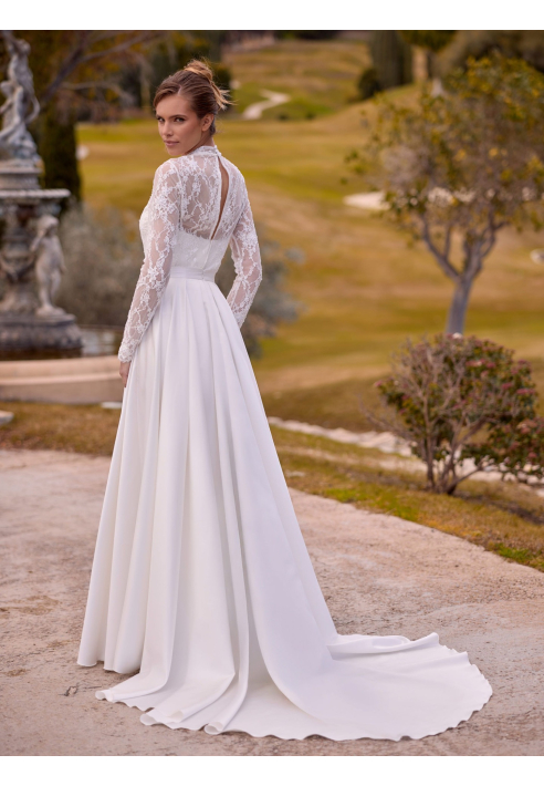 Bianco Evento Darla - Satin Bridal Skirt