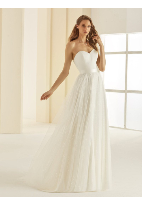 Bianco Evento Corsica Tulle Skirt ()