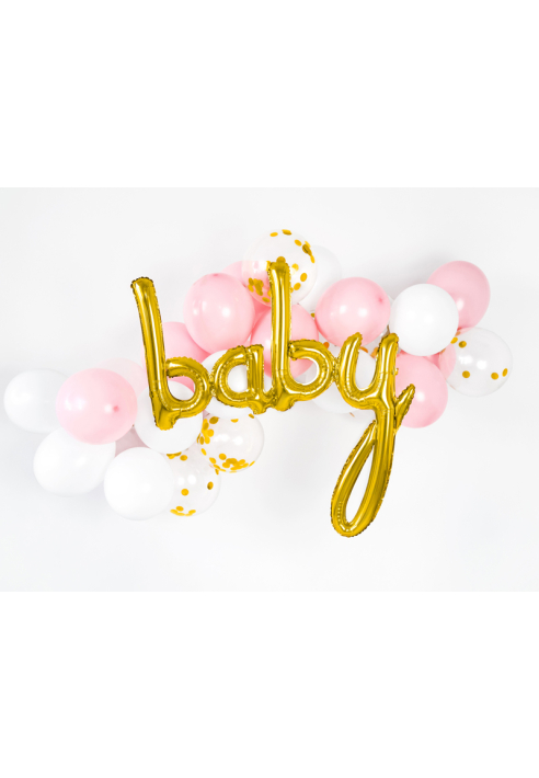 Foil Balloon Baby Gold ()