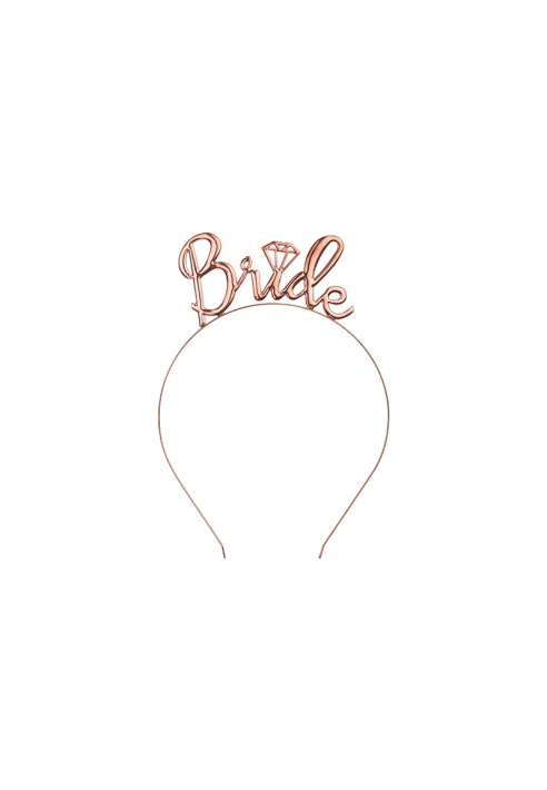 Headband Bride Rose Gold