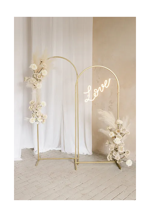 Backdrop Stand Gold