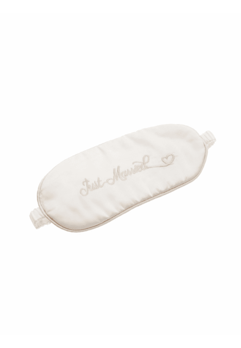 Poirier BN-12 Just Married Eye Mask Satin ()