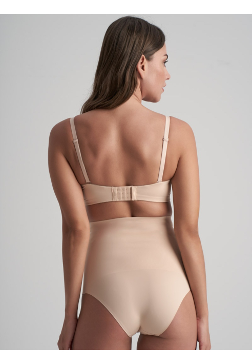 BYE BRA Waist Control High Waist Brief Beige