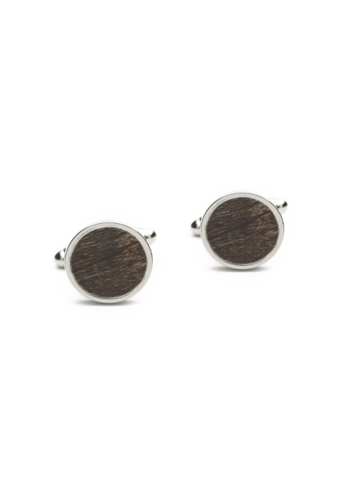 Abrazi C5-RN-DB-DarkBrown Cufflinks ()