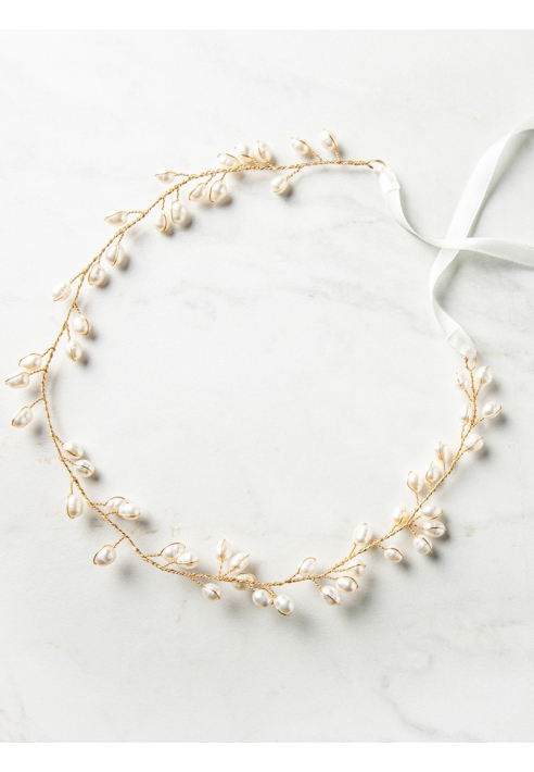 Sally Jane Bridal Dinja Hair Vine Gold