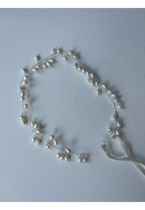 Sally Jane Bridal Dinja Hair Vine Silver