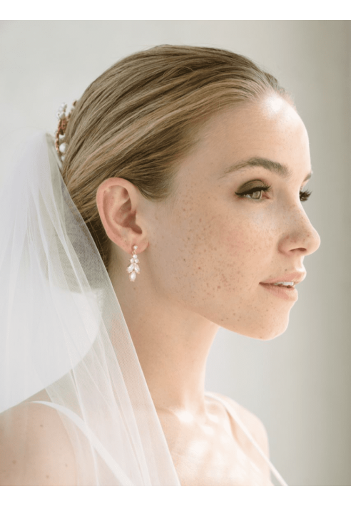 G. Westerleigh ER021RG Earrings Rose Gold ()