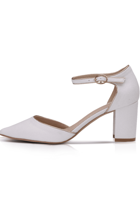 The Perfect Bridal Company Freya Wedding Shoes Velour ()
