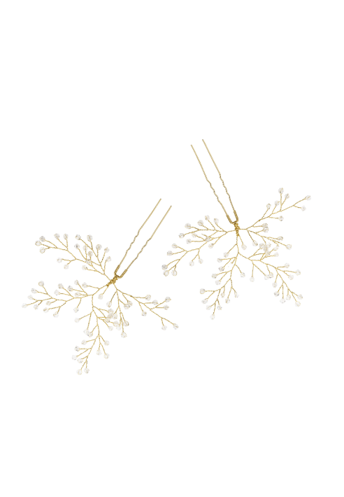 Abrazi Georgie Hairpins Gold