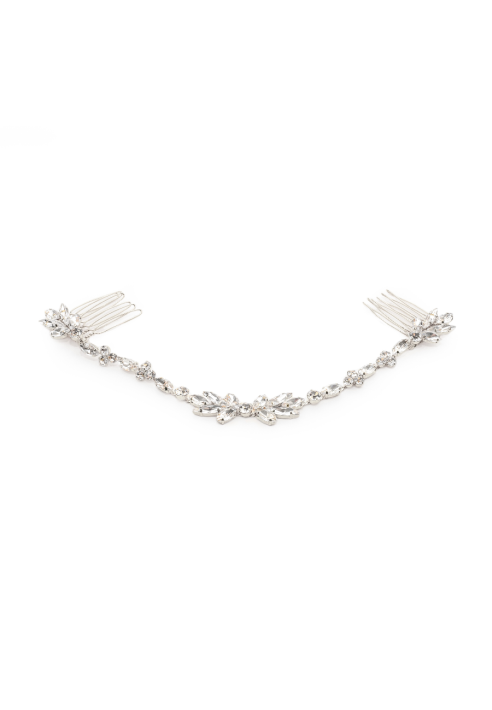 Abrazi Puck Hair Comb Silver ()