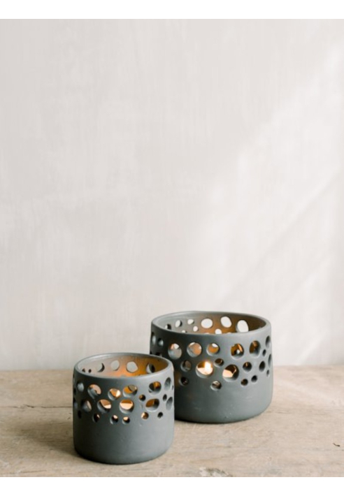 Leeff Timor S Tea Light Holder Grey ()