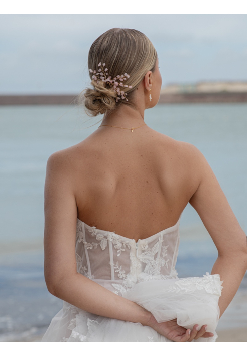 Sally Jane Bridal Lotis Hairpins Gold ()