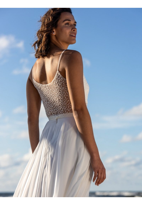 Novias Emily Lace Bolero Top