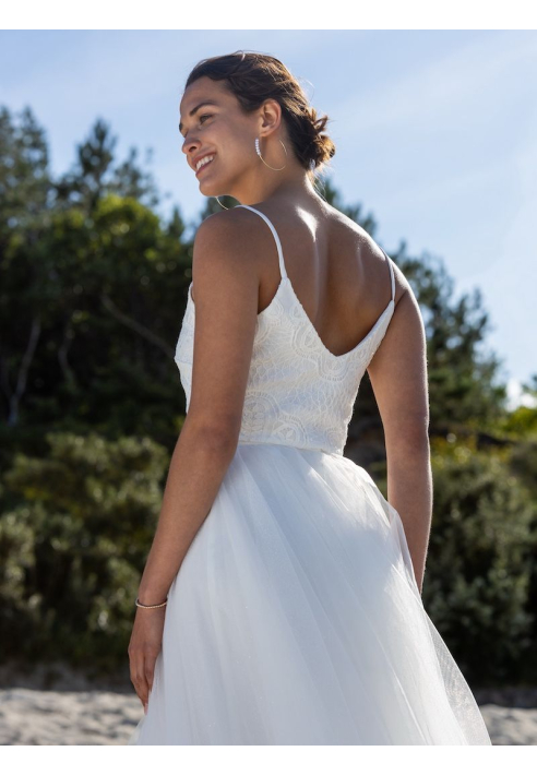 Novias Emporio Lace Bolero top