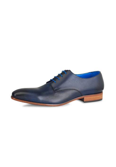 Mr. Fiarucci Oscar Dark Blue-40 Trouwschoenen Heren Tweedekans ()