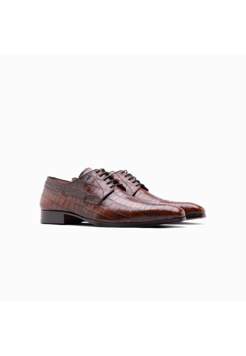 Paulo Bellini Lodi Croco Mens Wedding Shoes