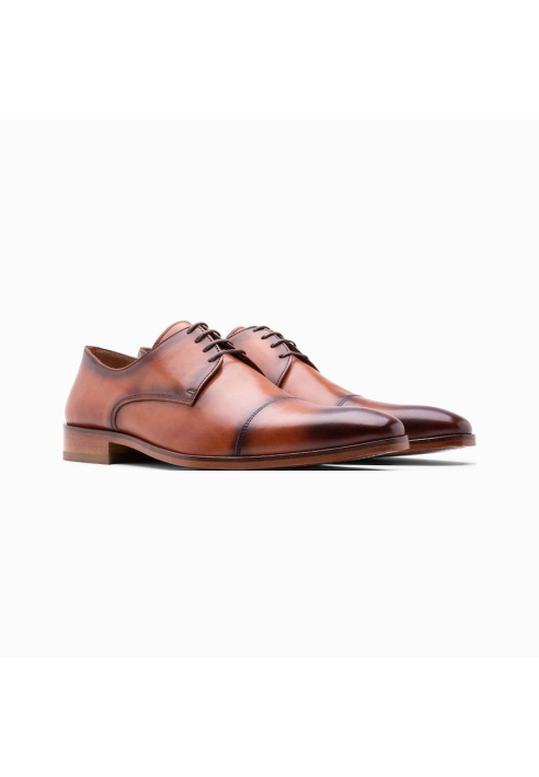 Paulo Bellini Buti Cognac Mens Wedding Shoes