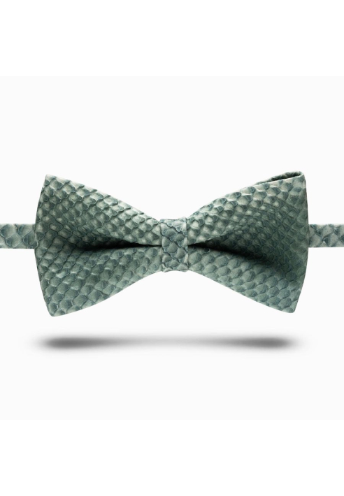 Paulo Bellini Anaconda Bow Tie Green