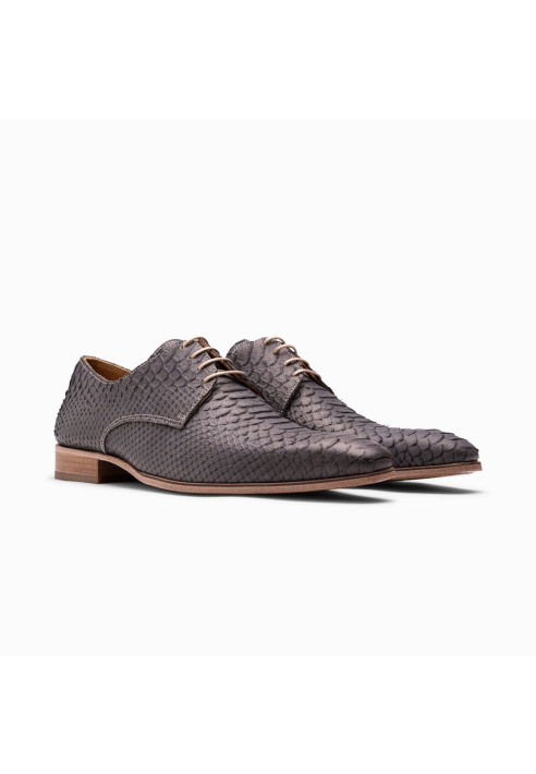 Paulo Bellini Carbonia Mens Wedding Shoes Grey