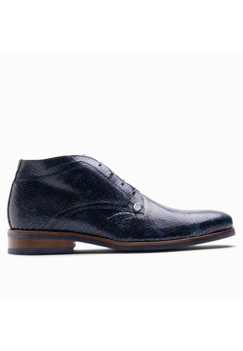 Paulo Bellini Deruta Mens Wedding Shoes Dark Blue ()