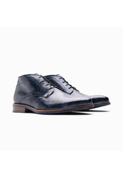 Paulo Bellini Deruta Mens Wedding Shoes Dark Blue