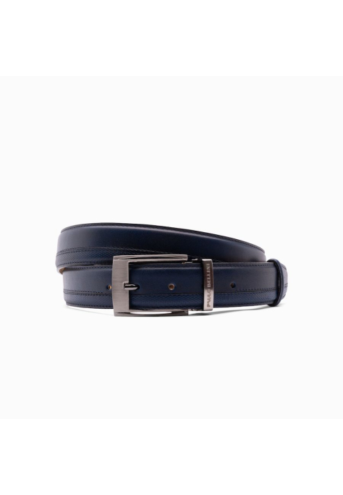 Paulo Bellini Fasano Belt Mest Blue Grav 1000