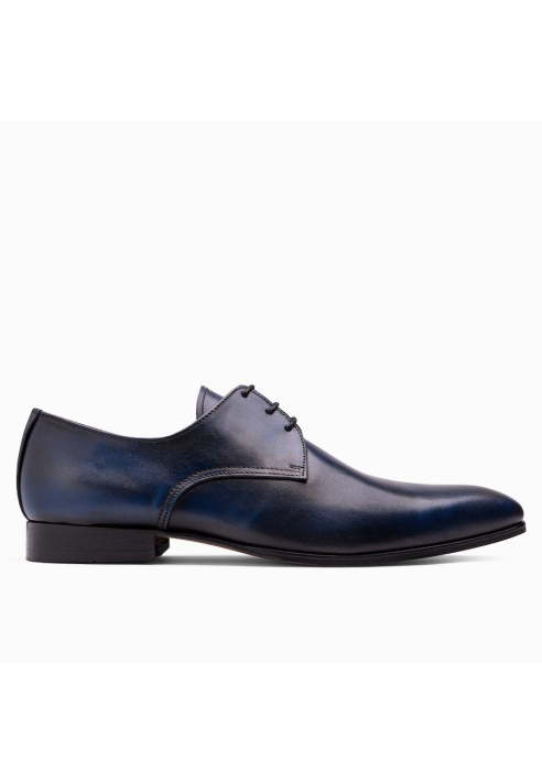 Paulo Bellini Lucca Mens Wedding Shoes Mest Blue ()