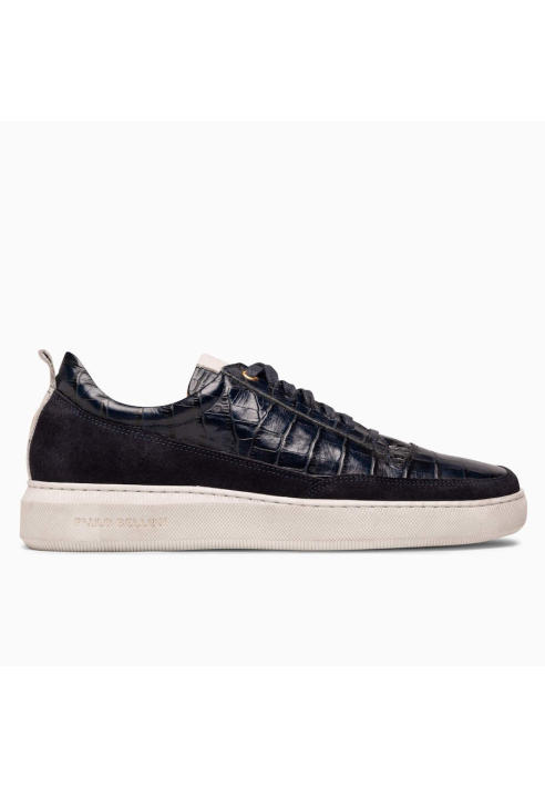 Paulo Bellini Rome Wedding Trainers Blue Croco ()