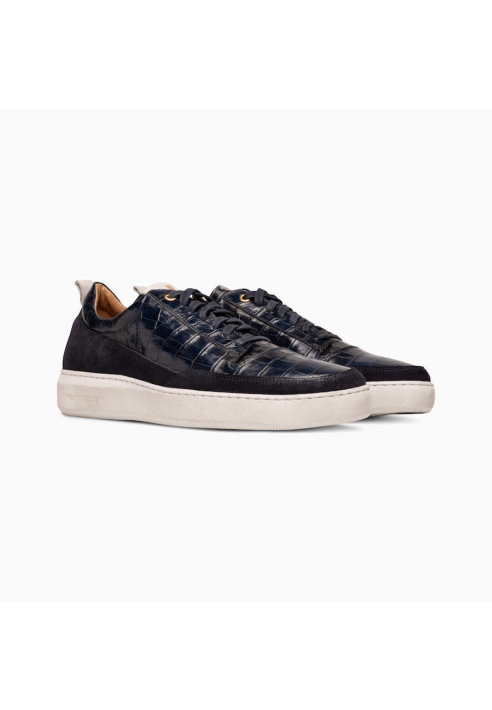 Paulo Bellini Rome Wedding Trainers Blue Croco