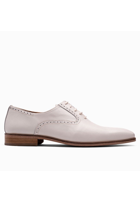 Paulo Bellini Sassari Mens Wedding Shoes Ivory ()