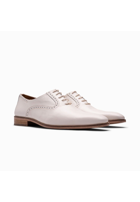 Paulo Bellini Sassari Mens Wedding Shoes Ivory