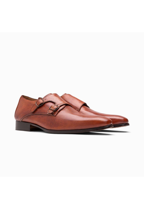 Paulo Bellini Ugento Mens Wedding Shoes Leather Cognac