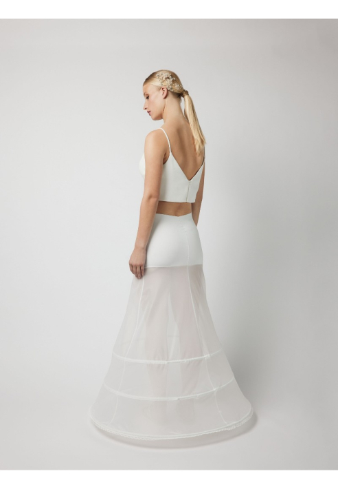 Poirier PC3-270J Petticoat A-Line Basismodel 270 cm Ivory